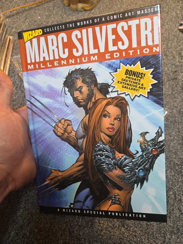 Wizard Marc Silvestri Millennium Edition hardcover 2006 gallery