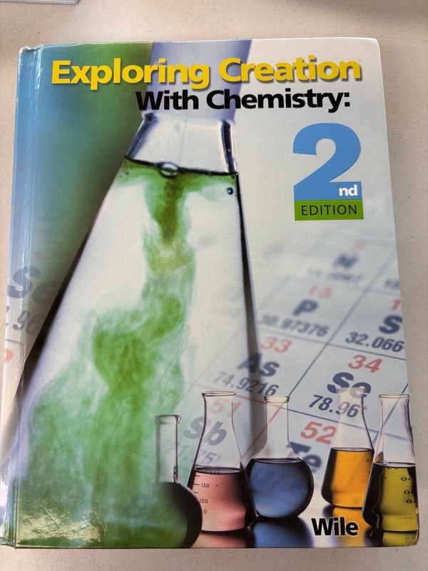 Apologia Exploring Creation with Chemistry 2nd Edition AND Solutions Tests Book