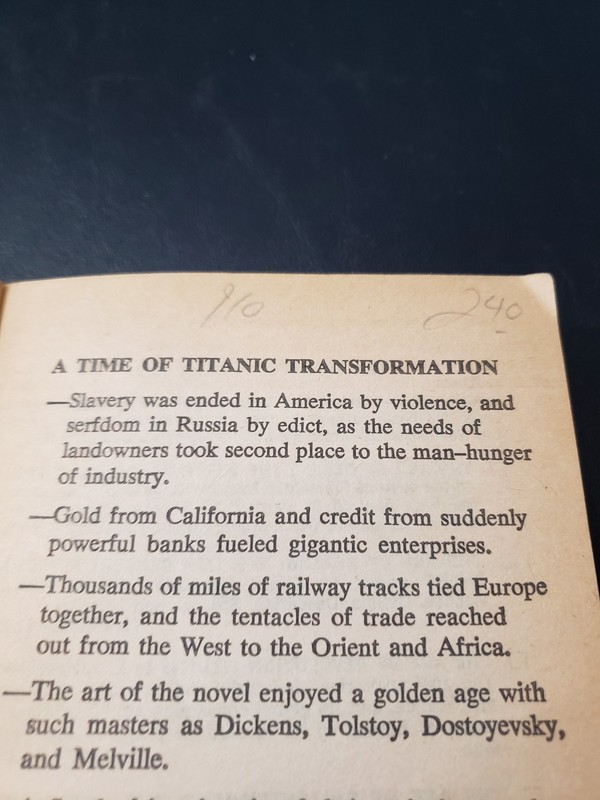 Very Rare 1st Mentor Print - The Age of Capital - Hobsbawm - Very Nice - PB gallery