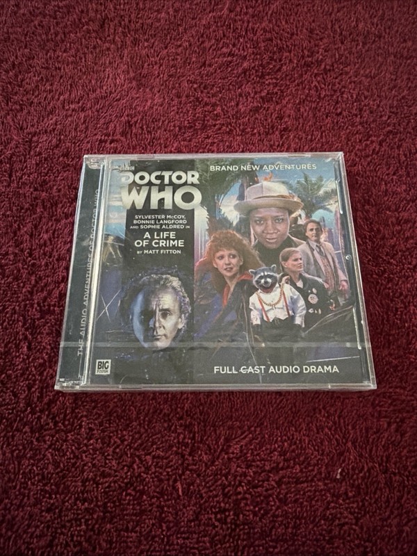 Doctor Who Main Range #214 A Life of Crime Big Finish Audio SEALED Free Ship