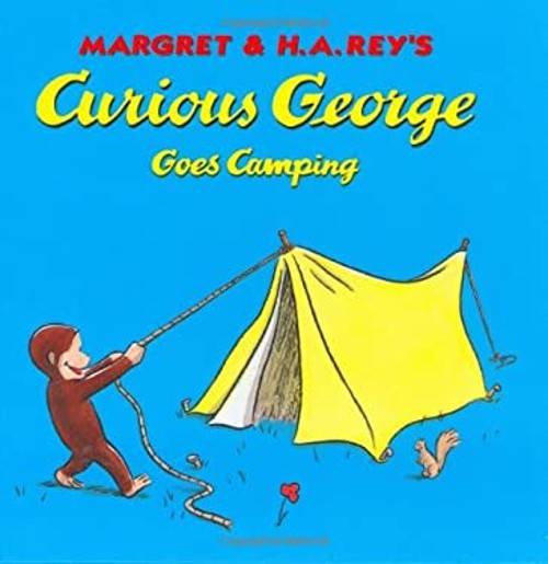 Curious George Goes Camping Hardcover H. A., Rey, Margret Rey