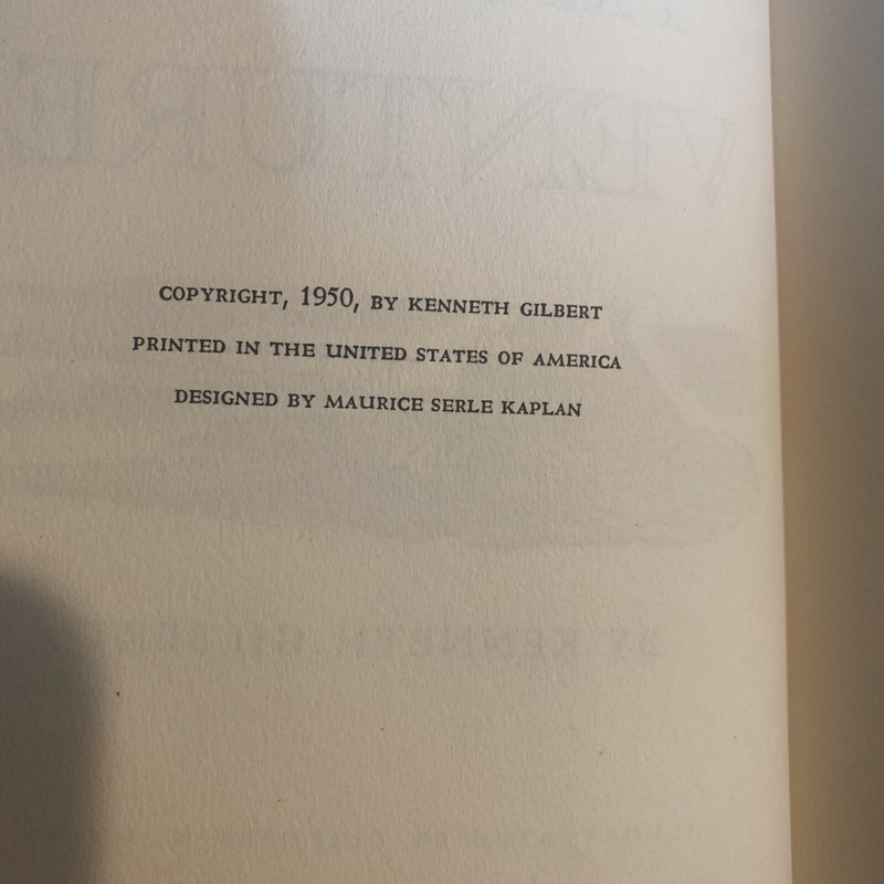 ARCTIC VENTURE/KENNITH GILBERT/HENRY HOLT AND COMPANY 1950. HC gallery