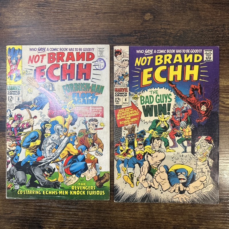 NOT BRAND ECHH #8 1967 Marvel Comics