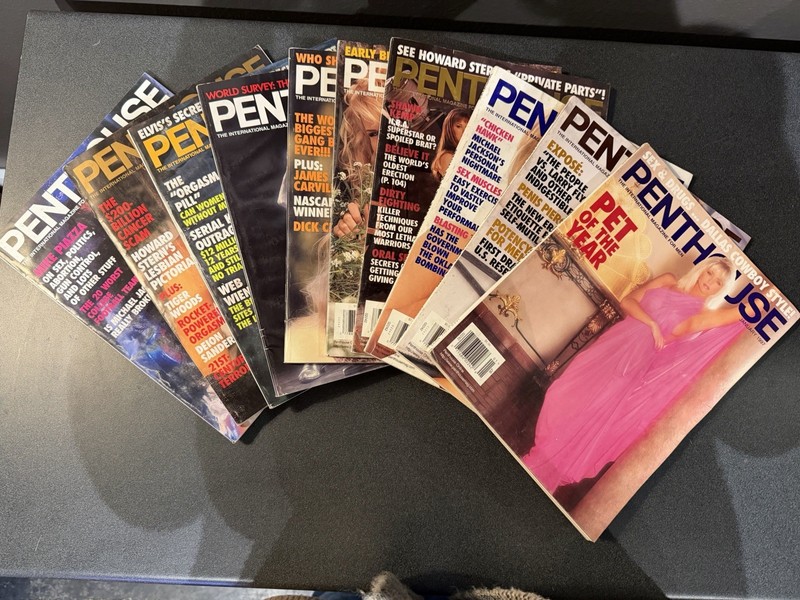 1997 PENTHOUSE Magazine 10 ISSUES Jan-Dec Missing Nov & Dec