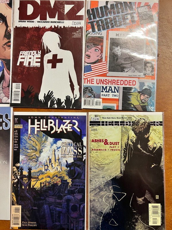 Lot of 9 Dc Vertigo Comics - Madame Xanadu #2, 7 The American Way, Dmz, Human gallery