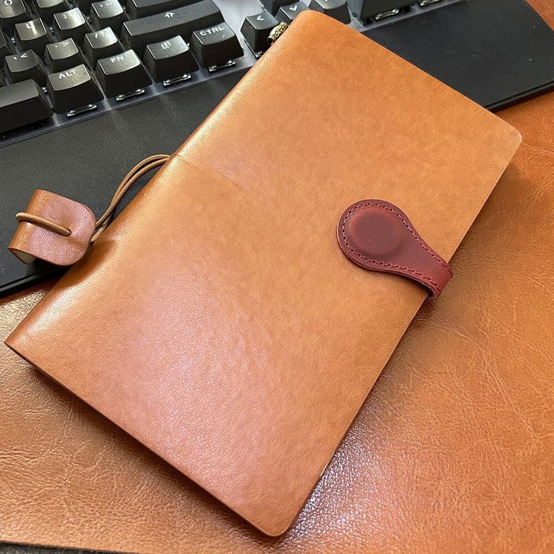2/12Pcs Magnetic Bookmarks, Classic Stitched Leather Bookmark gallery