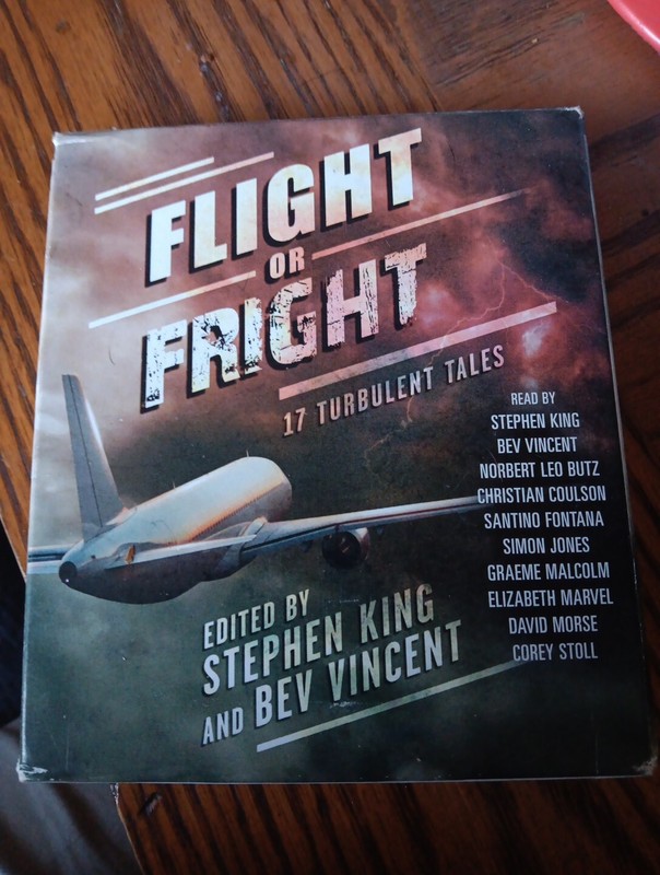 Shelf162H Audiobook~ flight or fright – 17 turbulent tales – unabridged