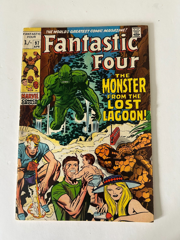 Fantastic Four – #97 – 1970 – UKPV – Marvel Comics Group – VG- (3.5)