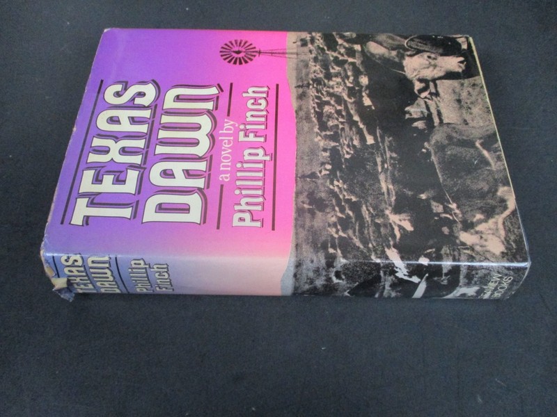 Texas Dawn Phillip Finch 1981 First Edition Western Novel Seaview Books gallery