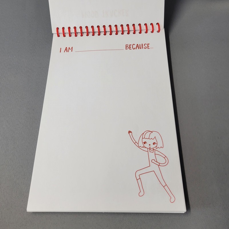 Positivity Journal Book Children & Teens Express Emotions Hardcover Spiral gallery