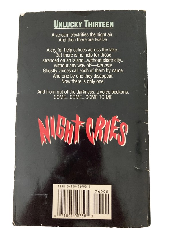 The Phantom & Night Cries by Barbara Steiner Lot Of 2 - 1993 gallery