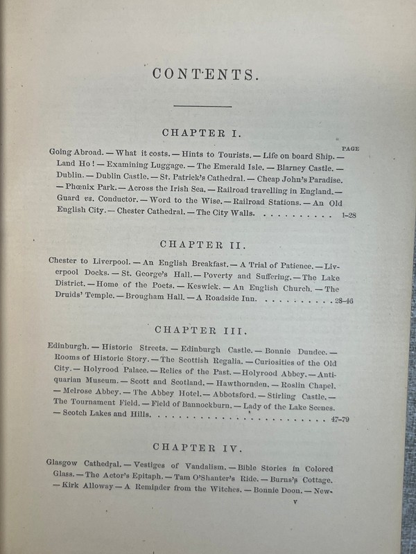 1871 Over the Ocean by Curtis Guild Lee and Shepard, Publishers Ex-Library gallery