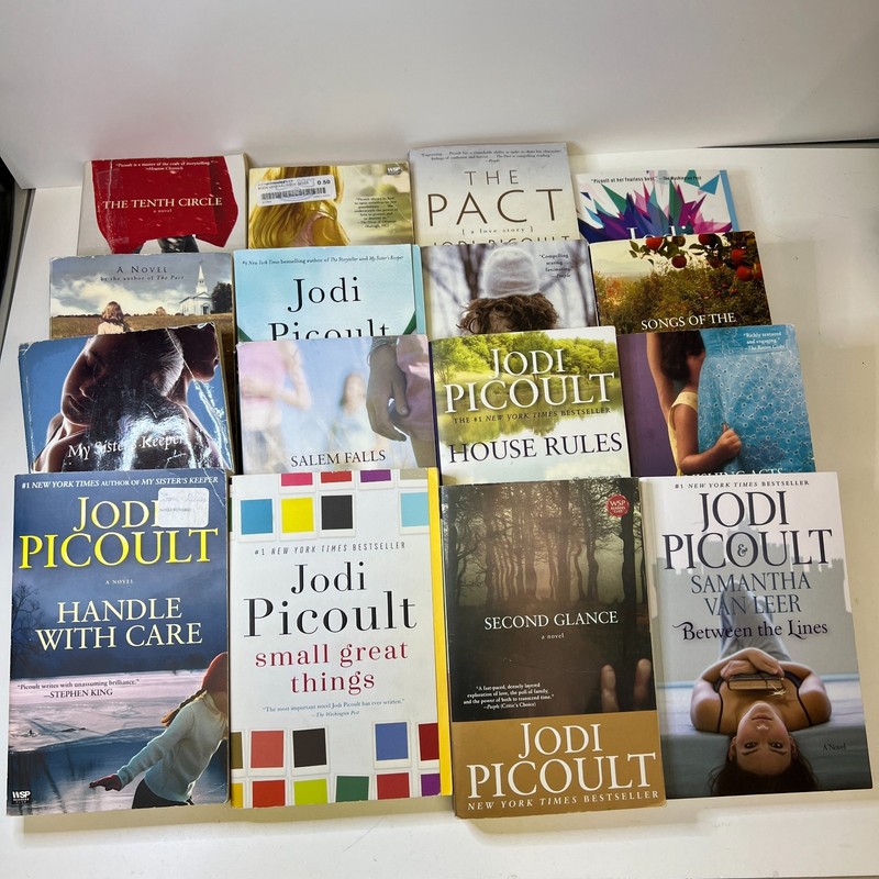 Jodi Picoult Collection Lot x 16 Drama Romance Paperback Books