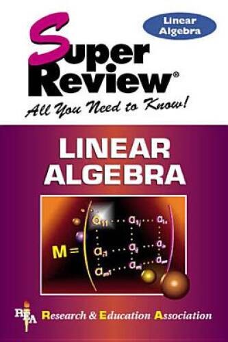 Linear Algebra Super Review – Paperback – GOOD