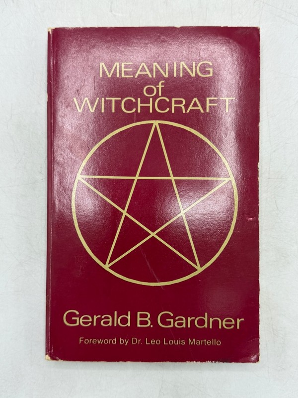 Meaning of Witchcraft Gerald Gardner 1982 Impression Wicca Occult Magickal