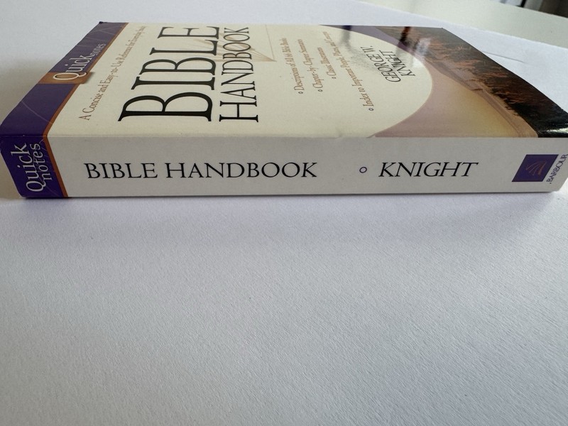 QuickNotes Bible Handbook by George W. Knight Barbour Paperback Religion gallery