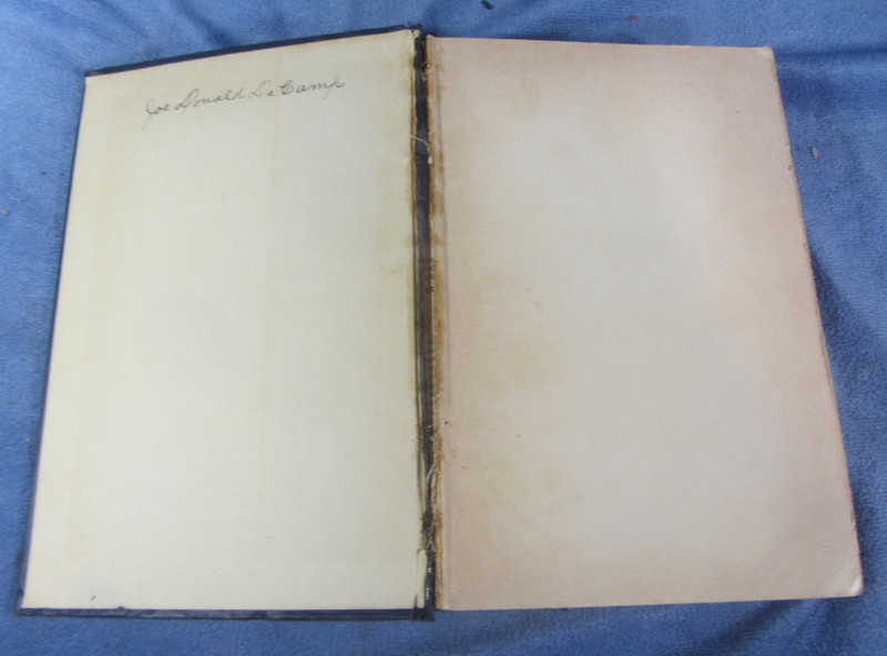 Life Story of Abe the Newsboy with U.S. Navy 1943 Ed. Hardcover Inscribed gallery