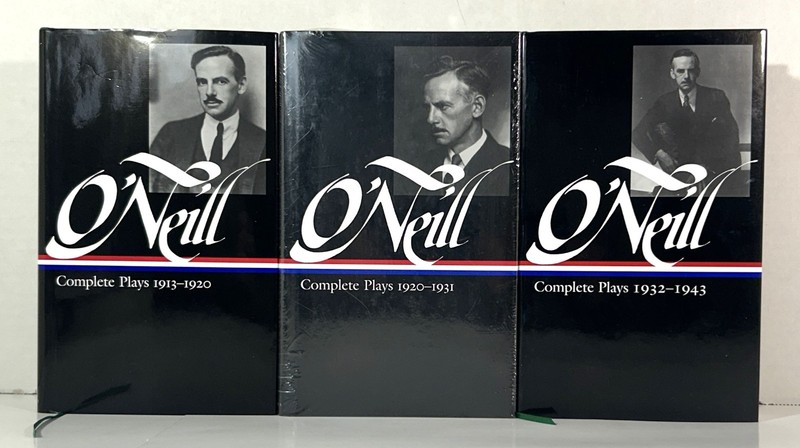 Library of America: Set of 3 Eugene O’Neill 1988 Hardcovers [1 SEALED]