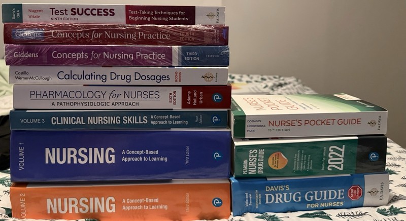 F. A. Davis, Elsevier, Pearson Nursing Textbook Lot, Pharmacology, Advanced