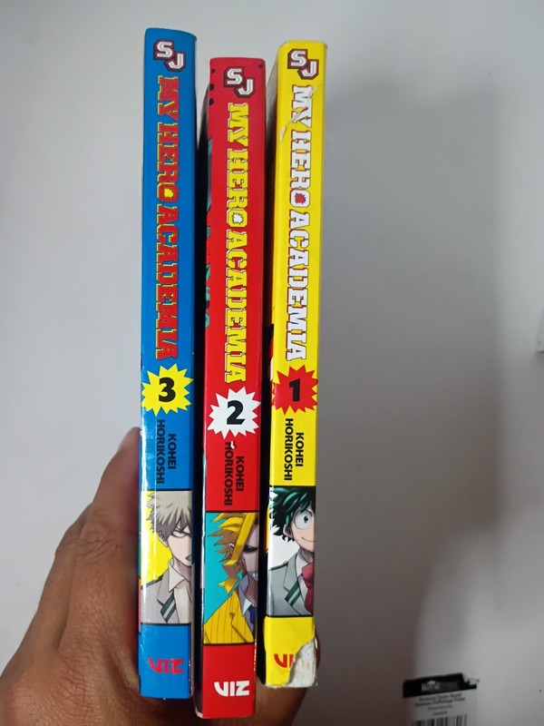 My Hero Academia Manga Books Lot Vol 1 2 3 Kohei Horikoshi English gallery