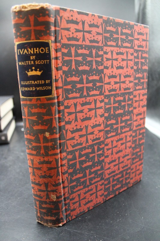 Sir Walter Scott Ivanhoe 1950 Edward A. Wilson Illus HC Collectible