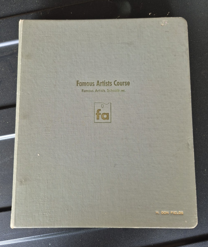 Famous Artists Course (Commercial Art, Illustration & Design) 19 thru 24 1954