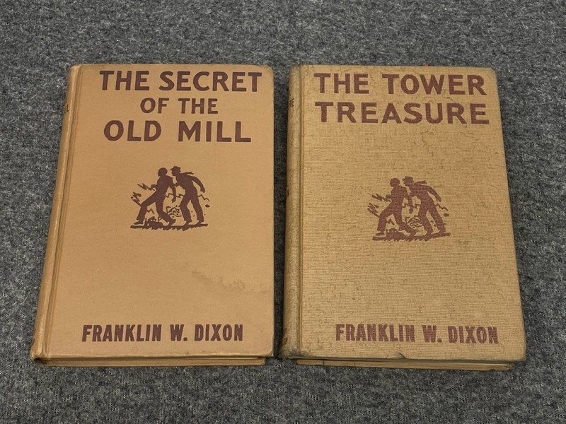 Hardy Boys «Secret of The Old Mill» «The Tower Treasure» Franklin W Dixon 1927