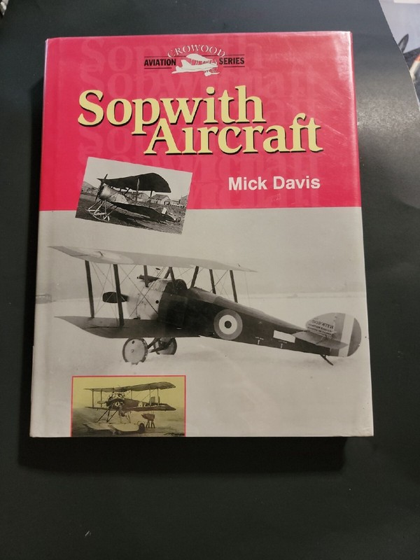 ✈️ Sopwith Aircraft by Mick Davis (1999, Hardcover) ✈️