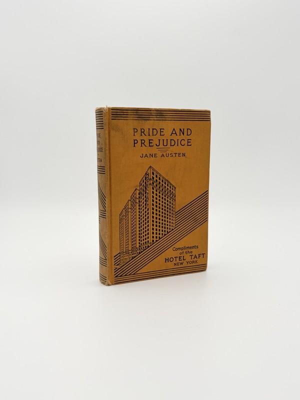 Pride and Prejudice by Jane Austen | Hotel Taft New York | Rare Collectible Book
