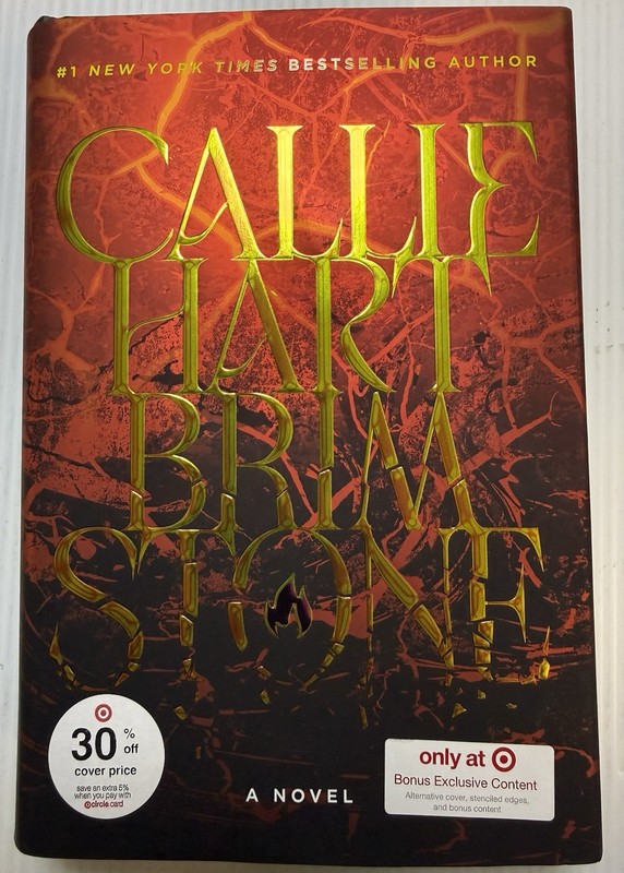 Brimstone – Target Exclusive Edition – by Callie Hart (Hardcover) Painted Pages