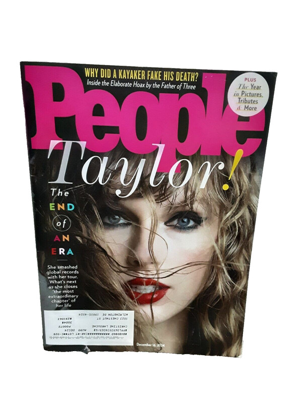 People Magazine December 16 2024 Taylor Swift