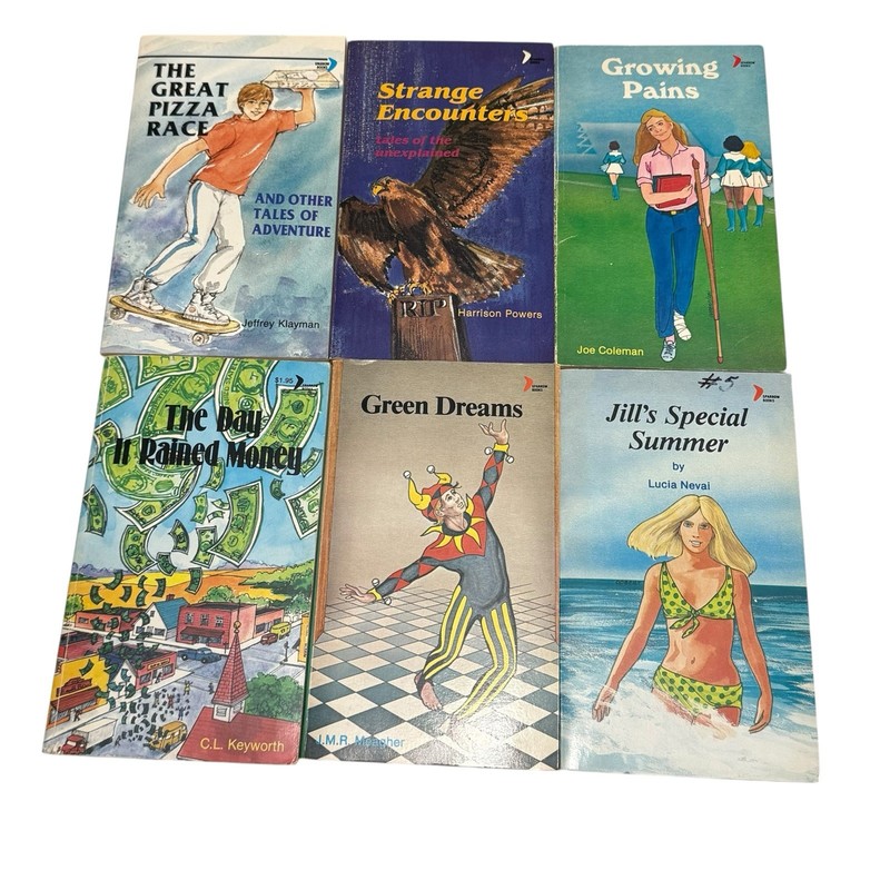 Vintage Watermill Press Paperback Lot of 6 Teen Youth Fiction 1970s 1980s