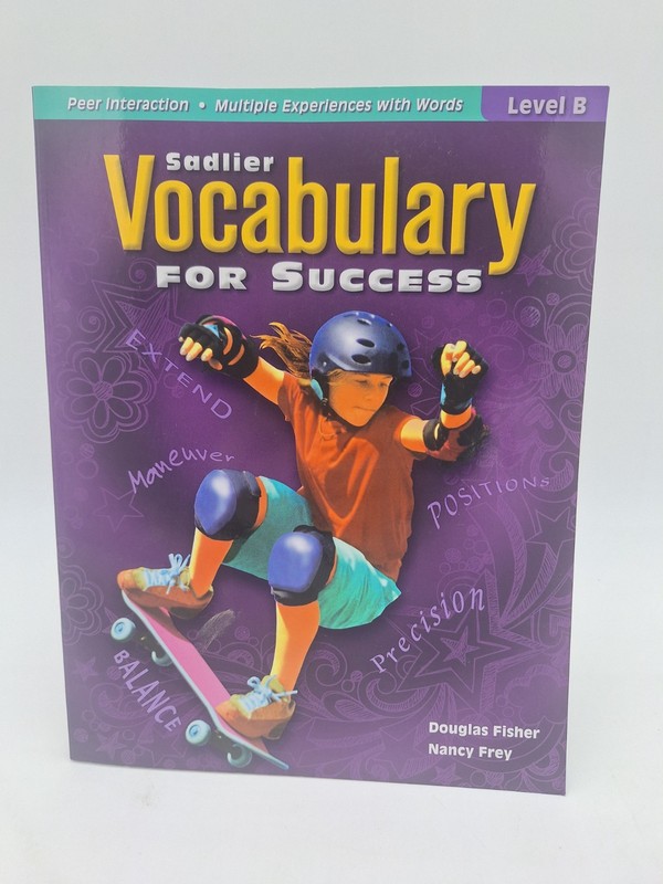 Vocabulary for Success Level B STUDENT EDITION Paperback Sadlier
