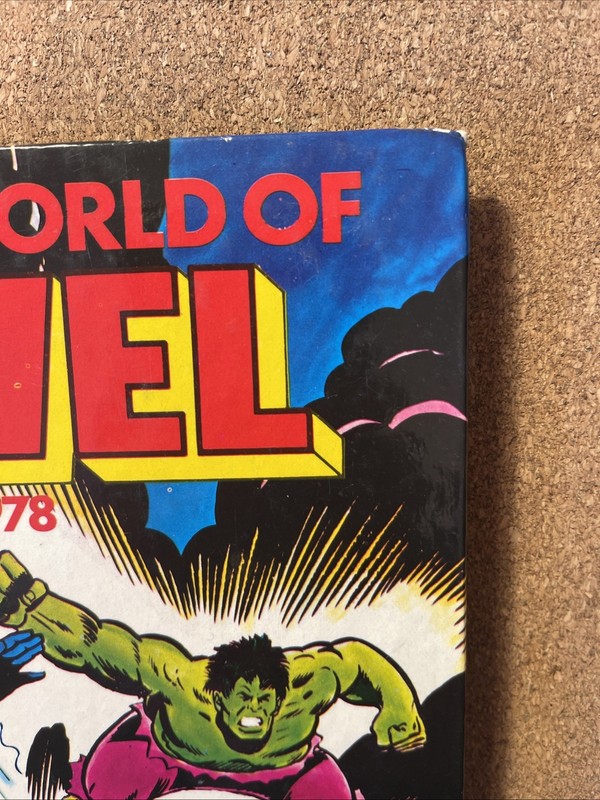 Mighty World Of Marvel Annual UK 1978 Good Cond. Unclipped, No Pen, Luke Cage gallery