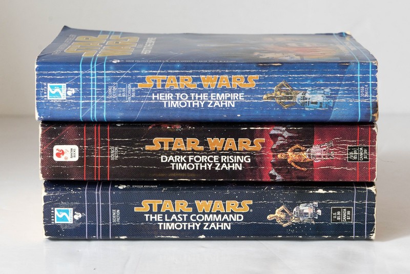 Star Wars Heir to the Empire THRAWN TRILOLGY Complete Series Lot of 3 PB Books