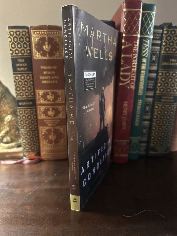 RARE Martha Wells ARTIFICIAL CONDITION First edition Advance Proof SF Murderbot gallery
