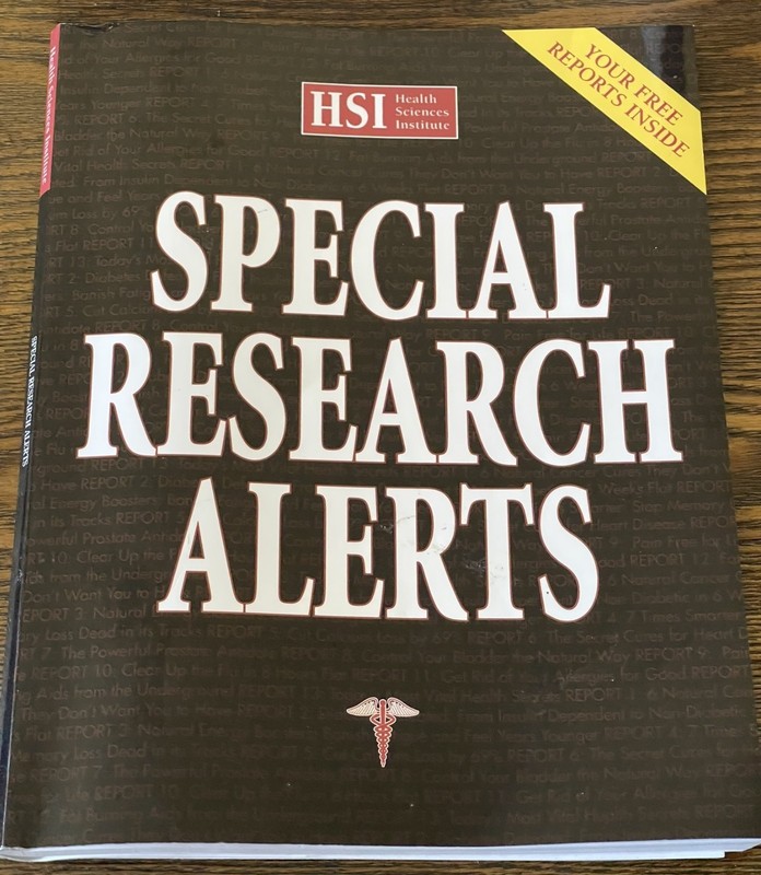 HSI (Health Sciences Institute) Special Research Alerts : Good