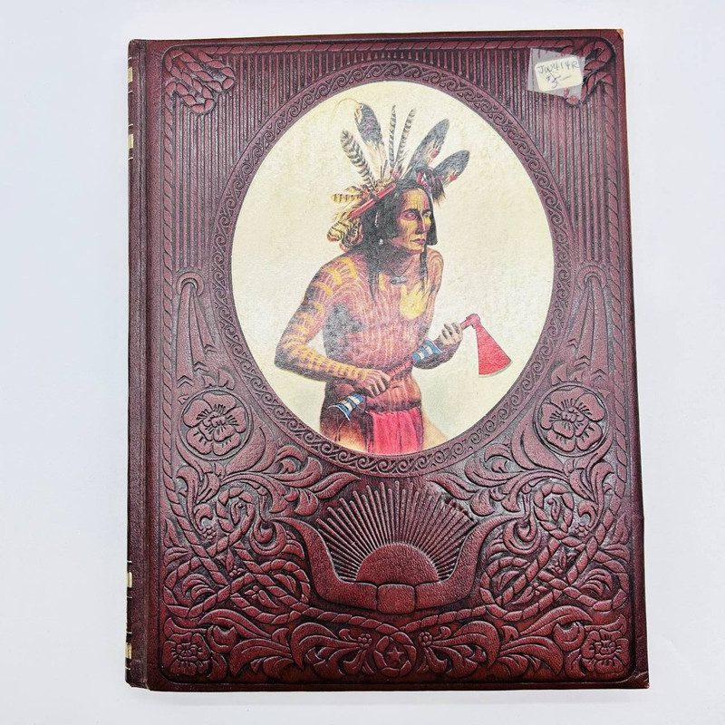 Lot of 7 Time Life Books "The Old West" Vintage 1970s Faux Leather Bound gallery