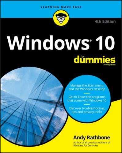 Windows 10 For Dummies; For Dummies; Compu- paperback, Andy Rathbone, 1119679338