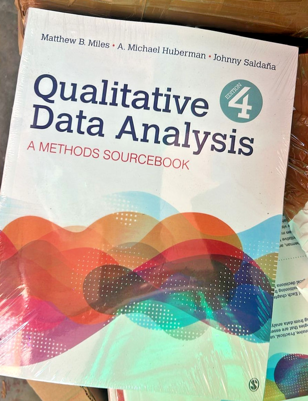 Qualitative Data Analysis: A Methods Sourcebook – Paperback – VERY GOOD