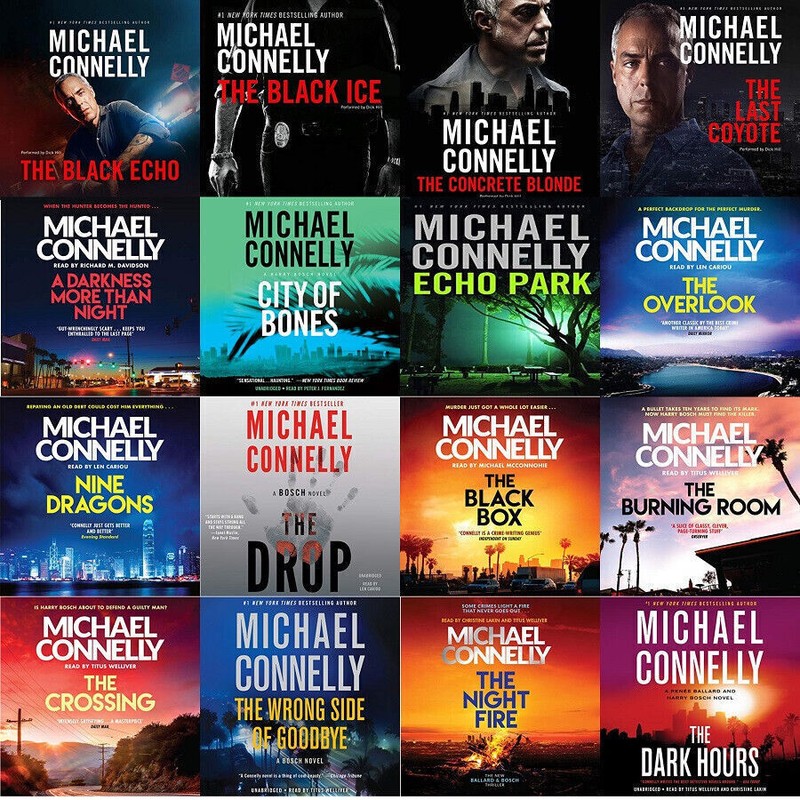 Michael Connelly – Harry Bosch Audio Book Series (27 Audiobooks on USB or DVD)