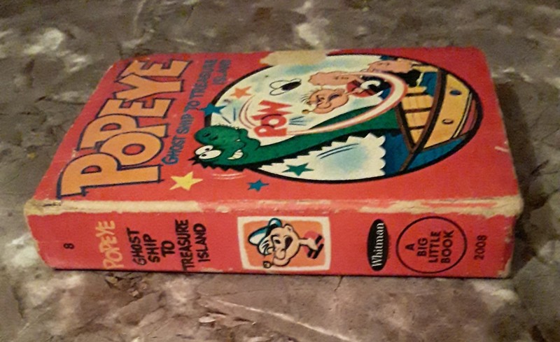 Popeye Ghost Ship To Treasure Island A Big Little Book 1967 Whitman Publishing gallery