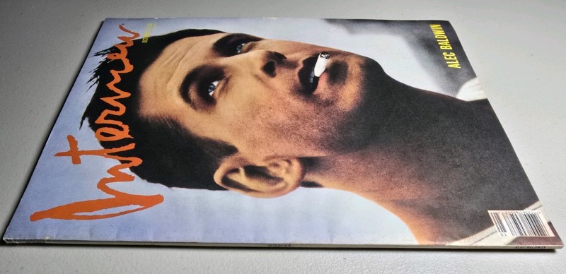 Interview Magazine October 1989 ALEC BALDWIN gallery