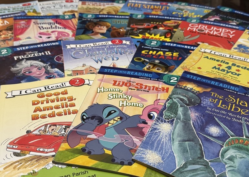 Random Lot of 10 Level 2 Step Into Reading | I Can Read | Learn To Read
