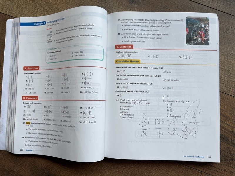 BJU Press Pre-Algebra. Student Text Blank Questions! (Third Edition). 7th Grade. gallery