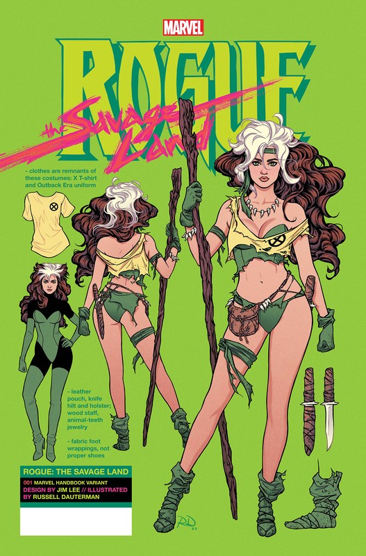 ROGUE THE SAVAGE LAND #1 RUSSELL DAUTERMAN VARIANT (15/01/2025)