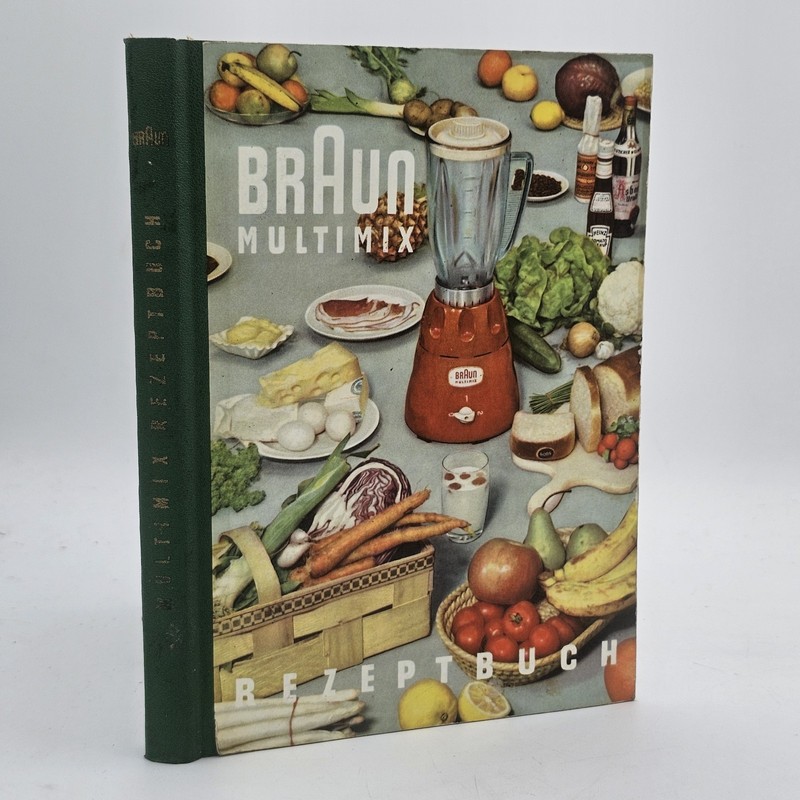 Braun Multimix Rezeptbuch Max Braun 1955 12th Enlarged Ed German Cookbook