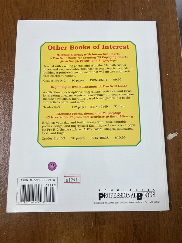 Thematic Units for Kindergarten by Kristen Schlosser (1994, Trade Paperback) gallery