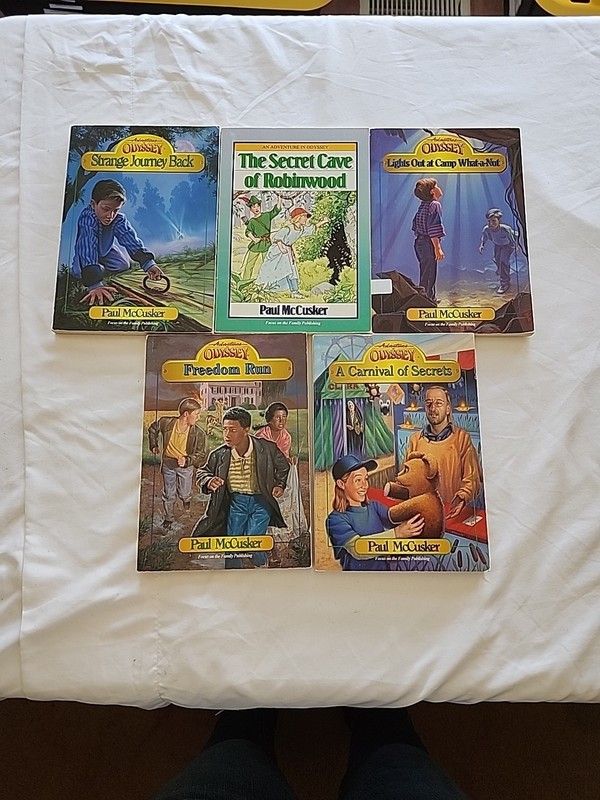 Lot Of 5 Adventures in Odyssey Fiction Series Books 1 3 5 10 12 Paul Mccusker