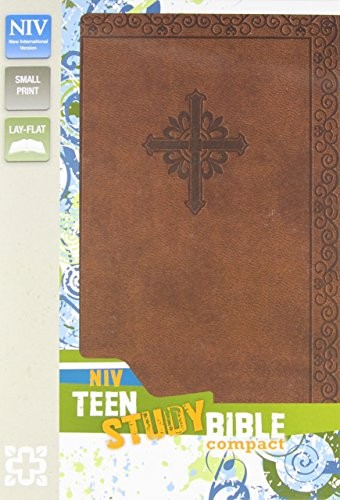 NIV, Teen Study Bible, Compact, Imitation Leather, Brown